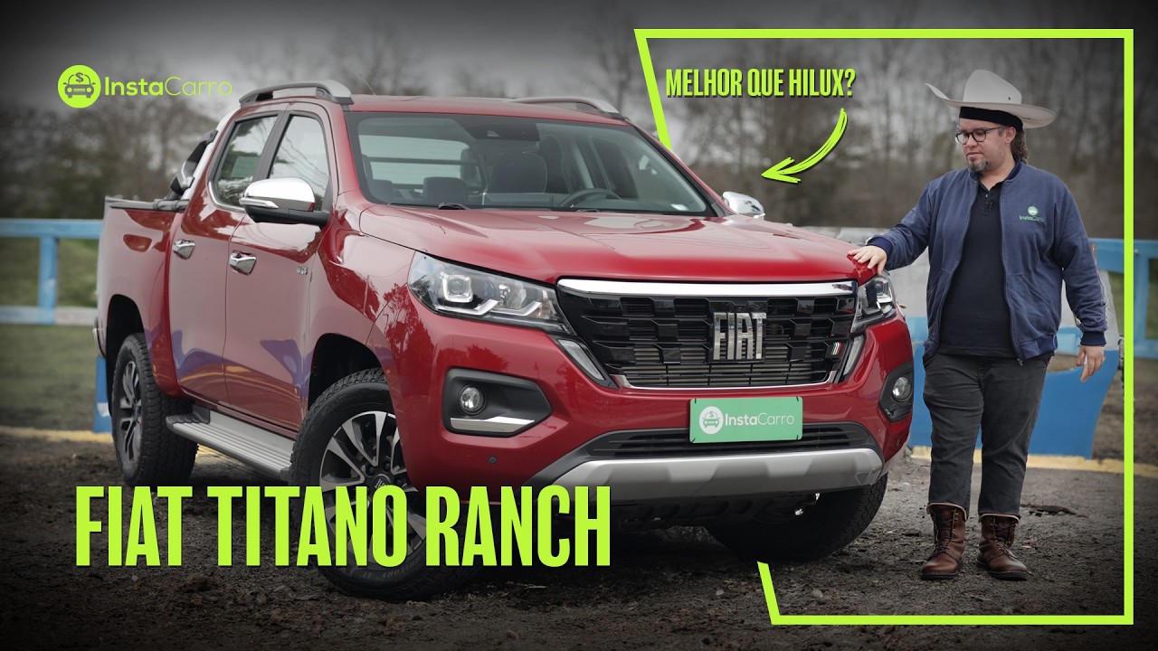 Fiat Titano Ranch - é a MELHOR PICAPE MÉDIA pelo custo-benefício? Descubra na nossa avaliação!