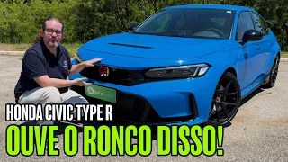 Honda Civic Type R: o hot hatche MAIS INSANO do Brasil e com CÂMBIO MANUAL, mas vale R$ 430 mil?