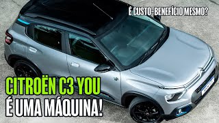 Avaliação NOVO CITROËN C3 YOU 2025 - O 1.0 TURBO MAIS RÁPIDO DO PAÍS?