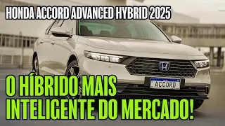 AVALIAÇÃO HONDA ACCORD HYBRID 2025